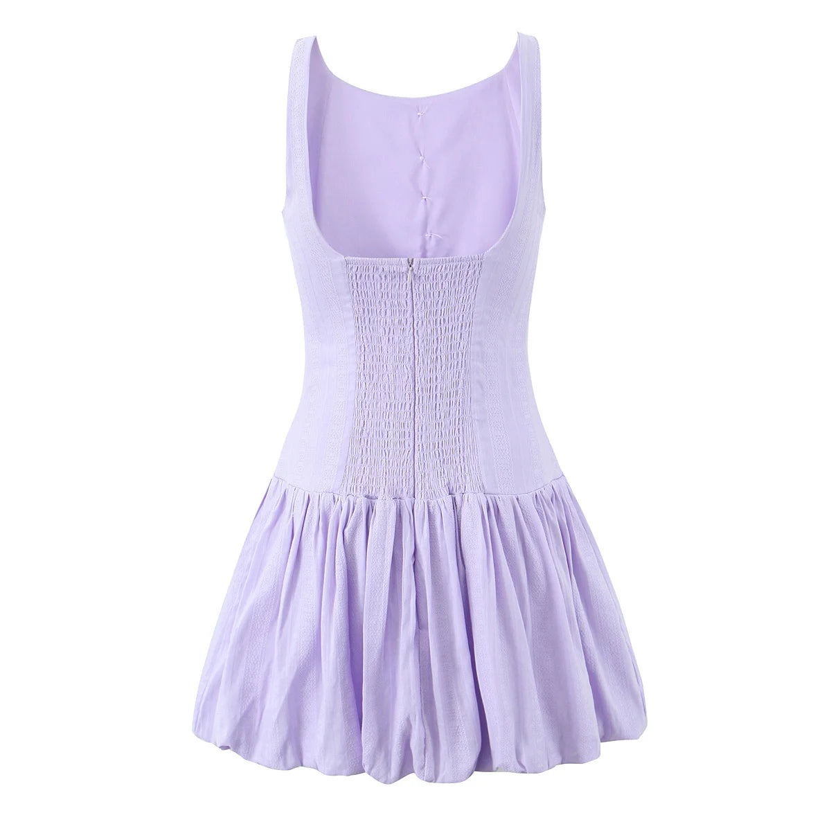 French retro pure lust high-end dress for women spring and summer new single-breasted sleeveless backless slim dress