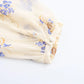 PB&ZA Women's Blouse Off - the - Shoulder Design with Floral Print Puff Sleeves and Front Button - down for a Feminine Look
