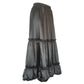 Elegant Pink Satin Women Prom Skirt Spaghetti Strap Sweetheart A-Line Tea Length Fancy Lace High Quality Female Party Gowns