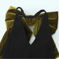 TRAF Dresses Sleeveless Black Mini Dress Women Summer Butterfly Knot Velvet Dress Backless Sexy Short Dresses Woman Party Dress