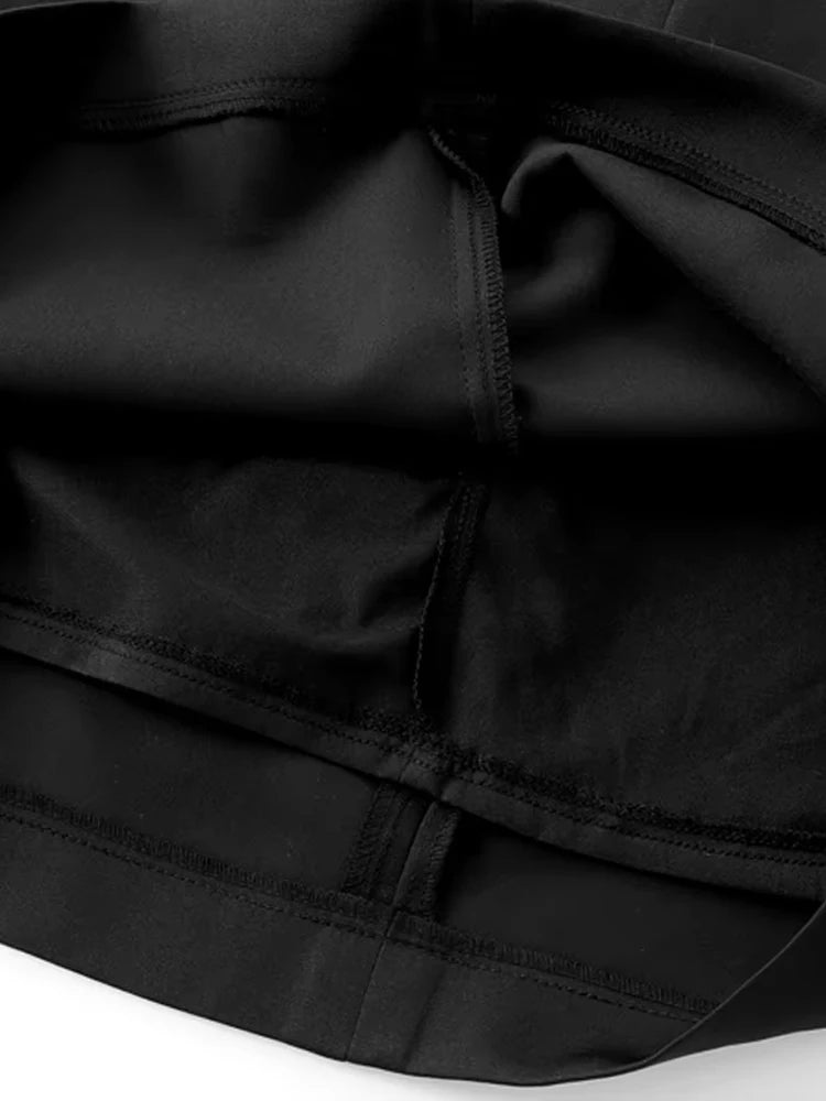 TRZA-Women's Contrast Velvet Bow Mini Dress, Straight Neck, Back Zipper, Female Dresses, Sexy Fashion
