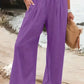 New Spring Women's Casual Pants, Casual Style, Comfortable Mid Waist Long Pants for Women
