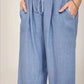 Summer and Autumn New Casual Women's Wear in Europe, America, and Europe Large Loose Cotton Hemp Casual Pants