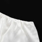 Office Lady Elegant Female Casual  Satin Mini Skirt Women Korean Fashion High Waist A-line Vintage White Balloon Skirt