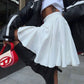Tuularose Summer Ruffle Short Skirt Women 2025 Summer New Y2k Pleated Patchwork Skirt Casual Streetwear Office Lady Female Skirt
