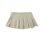 Summer mini skirts woman vintage clothes elegant skirts for women y2k clothes skirts pleated preppy skirt with shorts button up