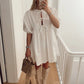 Elegant Fashion Women's Dress Cross-Border Butterfly Knot Front Strap Simple Style Chinese Origin Clothing Ladies' Skirt
