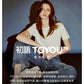 TOYOUTH Women Striped Short Sleeved T-shirt 2024 Summer New Academy Style Round Neck Top