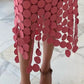 TWOTWINSTYLE Solid Minimalist Casual Skirt For Women High Waist Patchwork Zipper Irregular Hollow Out Skirts Female Fashion New