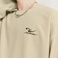 INFLATION Spring Oversized Tracksuit Sportswear Unisex Pique Fabric Embroidery Long Sleeve Tees and Shorts Set
