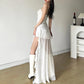 2025 Y2k Aesthetic Irregular Ruffled Dress Sexy Backless Harajuku Pleated Dresses Streetwear Sleeveless Bodycon Vestido De Mujer