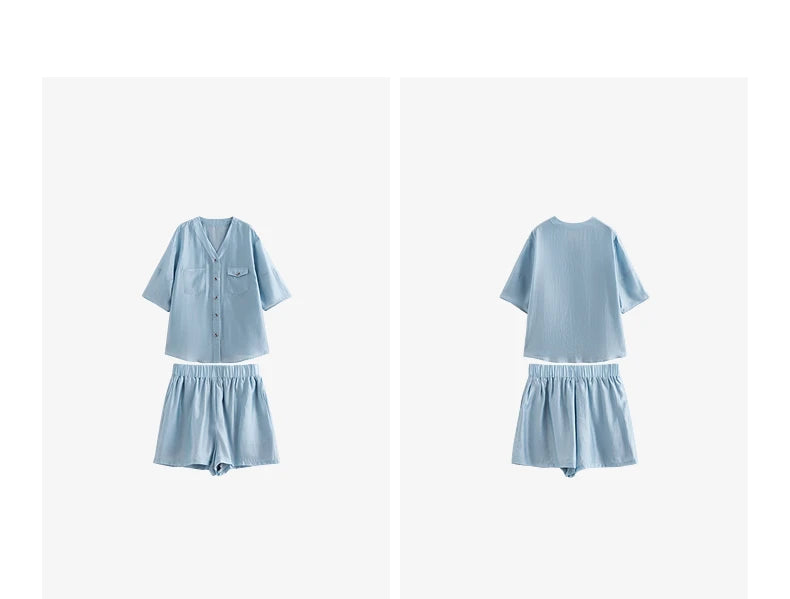 TOYOUTH Women Two Piece Set 2025 Summer New Suits 8520004
