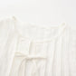 Women's Ruffled Lace Up Suit Blouse Long Skirt High Street Suit Solid Color Skirt 2 Piece High Street Suit 2024 New Suit