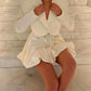 Office Lady Elegant Female Casual  Satin Mini Skirt Women Korean Fashion High Waist A-line Vintage White Balloon Skirt