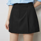 TOYOUTH Women Mini Skirt Pants 2024 Autumn New High Waisted A Line Suit Pants Skirt
