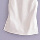TRAF Women Top 2024 Lace Up Backless Camisole Top Women Cheap clothes Sexy Fashion Tanks & Camis Crop top Women White Black top