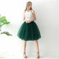 5 Layers 65cm Black Pleated Skirt Sexy Midi Tulle Skirt High Waist Full Lining Adult Tutu Korean Style Women Jupe Femme Faldas