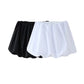 Mooyufon  Women's Balloon Mini Skirt, Mid Elastic Waist, Voluminous Hem, Female Skirts, Fashion