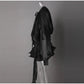 Luxury Elegant Mini Dress For Women V Collar Lace Up Blouse Dresses Long Sleeve Stacked Hem Vestido 2025 New Lady Women Clothing