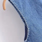 TRZA Women Fashion Front Button Denim Waistcoat Vintage V Neck Sleeveless Female Outerwear Chic Vest Tops