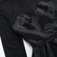Talenza Black Mesh Sexy Mini Dress Female High Waisted Sheer Long Sleeve Patchwork A-Line Short Dress Luxury Party Evening Dress