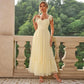 Elegant Classic Gown Women's Double Layer Mesh Lining Corset Skirt High End Fashion Fairy Kimono For Special Occasions