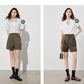 TOYOUTH Women Shorts 2024 Summer Versatile Casual Pants