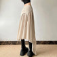 Zoki Sexy Irregular Y2K Skirts Women Vintage American High Waist Slim Slit Long Skirt Casual Lady Streetwear Retro Summer Skirts
