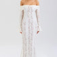 Oligai Winter Lace Long Sleeve Evening Party Dresses Women 2025 Black Sexy Elegant Maxi Dress Fashion Long Wedding Guest Dress