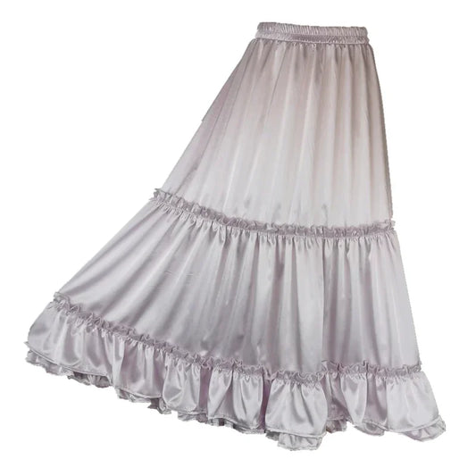 Elegant Pink Satin Women Prom Skirt Spaghetti Strap Sweetheart A-Line Tea Length Fancy Lace High Quality Female Party Gowns