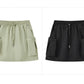 Semir Skirt Women Simple Workwear Style 2025 Summer New Elastic Waist A-Line Skirt with Textured Fabric
