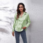 Satin Blouse Shirt Silk Tops Elegant Long Sleeve Loose Womens Blouses Camisas De Mujer Spring Autumn Streetwear Women Clothes