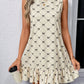 Cross-Border Summer New Arrival Sleeveless Plaid A- Line Midi Dress Women's Fashion Global Trade Wind Clothing