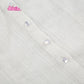 2024 New White Lace Tied Square Neck Summer T-shirts Chic Elegant Short Sleeve Tee Cotton Y2K Street Casual Bow Tie-up Top Women