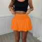 hirigin Women Pleated Bubble Mini Skirt Y2k Ruffle Hem Elastic Waist Puffy Short Skirt Tee Girls Cute Aline Balloon Skirt