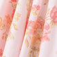 SAW Independent Station Pure Desire Square Collar Dress with Pocket Pink Print Ribbon Corduroy Sleeveless Women's Dress