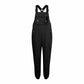 Women'S Jumpsuits Summer Fashion Casual Loose Wide Leg Jumpsuits Solid Color Insert Pockets Retro Button Strap Jumpsuits
