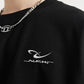 INFLATION Spring Oversized Tracksuit Sportswear Unisex Pique Fabric Embroidery Long Sleeve Tees and Shorts Set