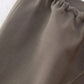TRAFZA Women Vintage Solid Pant Sets Sexy Backless Halter Camis Top Asymmetric Tank Top + Drawstring Trousers Fashion Streetwear
