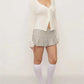 Summer mini skirts woman vintage clothes elegant skirts for women y2k clothes skirts pleated preppy skirt with shorts button up