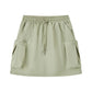 Semir Skirt Women Simple Workwear Style 2025 Summer New Elastic Waist A-Line Skirt with Textured Fabric