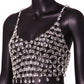 2024 New Sexy Jewelry Splicing Open-Back Vest Z20275 Fast Selling Cross-Border E-commerce Amazon Product From China