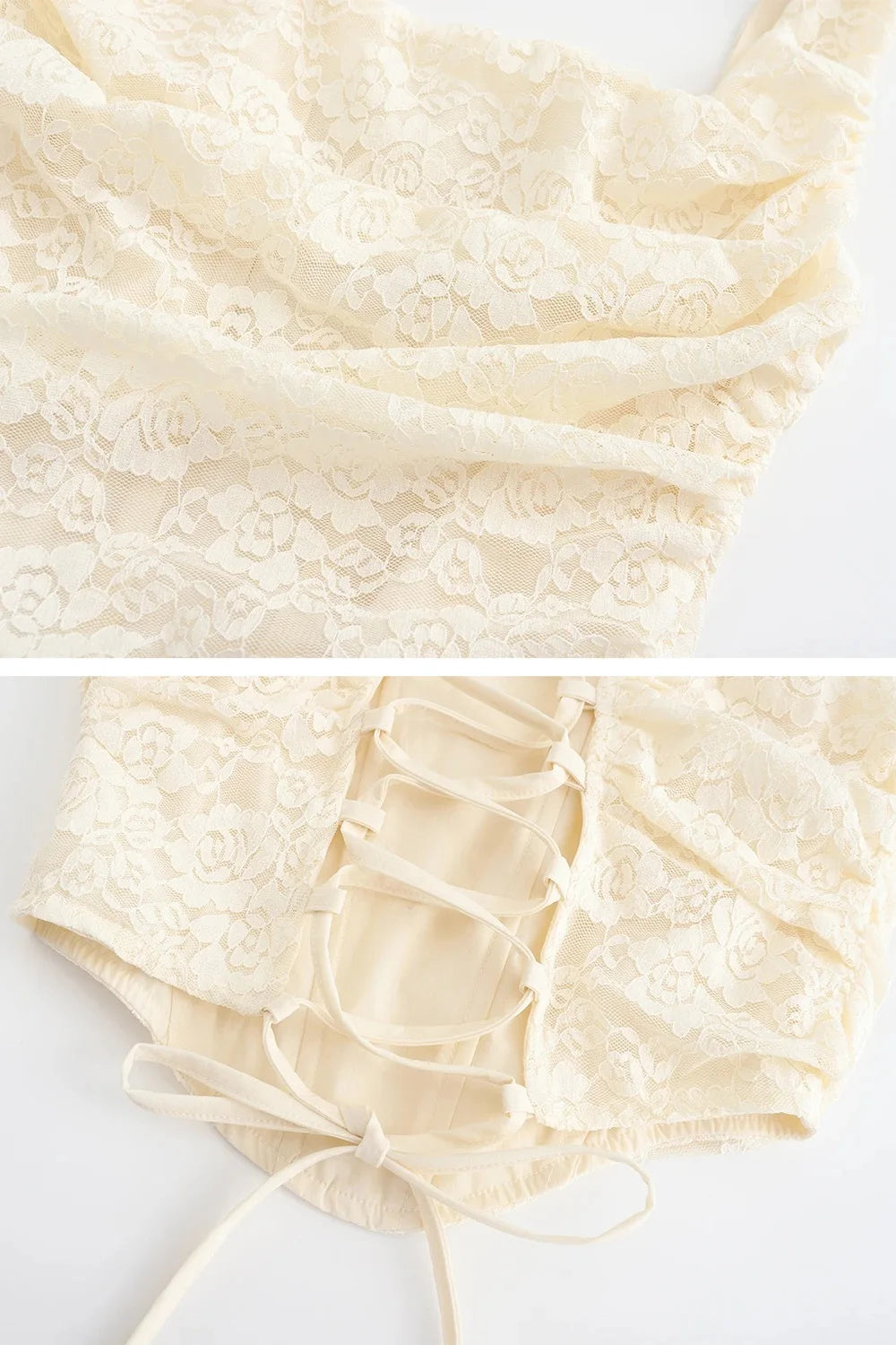 Minigmingxi 2024 New in Summer 2 Piece Dress Set Elegant and Beautiful Dresses Set Beige Long Matching Set Sexy Mermaid Skirt