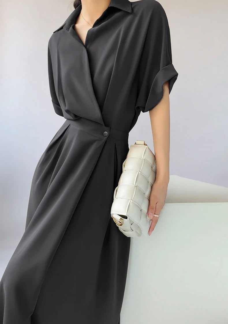 Shirt Maxi Dresses for Women 2024 Black Long Tshirts Woman Dress Clothes Korean Style Outfits One-piece Harajuku Y2k Summer Xxl
