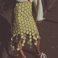 TWOTWINSTYLE Solid Minimalist Casual Skirt For Women High Waist Patchwork Zipper Irregular Hollow Out Skirts Female Fashion New