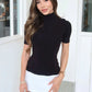 Tossy Summer Female Contrast Mini Dress Casual High Waist Short Sleeve Sexy Skinny Patchwork Bodycon Dress Women's Mini Dress