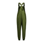 Women'S Jumpsuits Summer Fashion Casual Loose Wide Leg Jumpsuits Solid Color Insert Pockets Retro Button Strap Jumpsuits