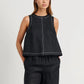 Wolfeel Cotton Linen Vest  Wide Leg Long Pants Set Women's Pants Sleeveless Top Casual Suit 2025 Spring Summer New Pant Sets