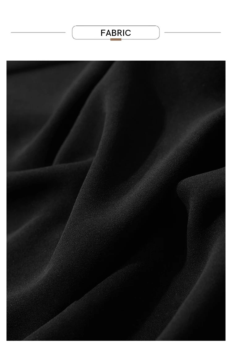 Amii Minimalism 2024 Summer New Sleeveless Small Black Dress Short Slim Half-high Neck Fashion Female Dresses for Women 12452052
