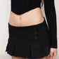 Summer mini skirts woman vintage clothes elegant skirts for women y2k clothes skirts pleated preppy skirt with shorts button up
